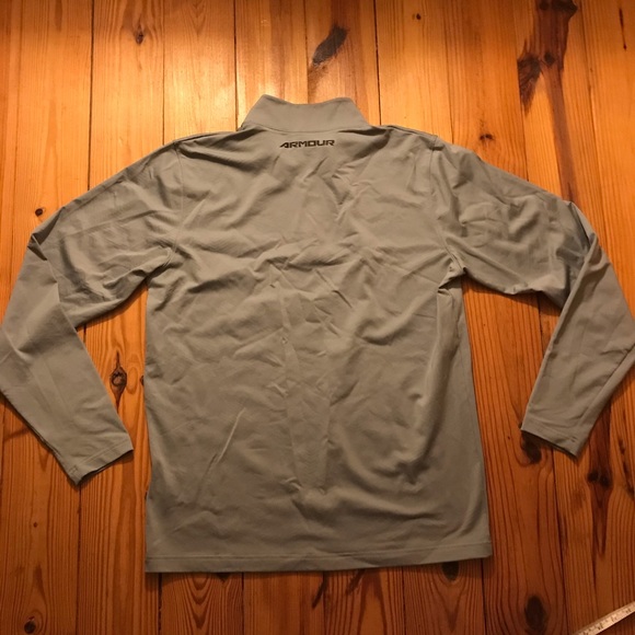 Under Armor Gray Half Zip Jacket, EUC, XL - Picture 11 of 13